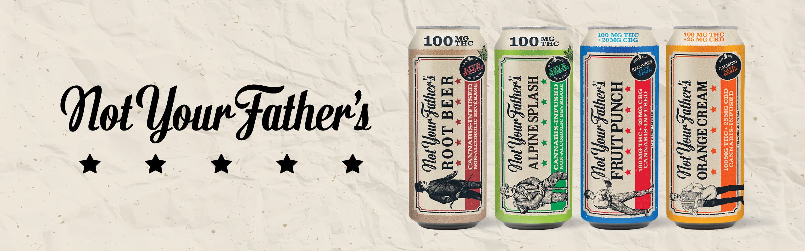 Not Your Father's brand banner