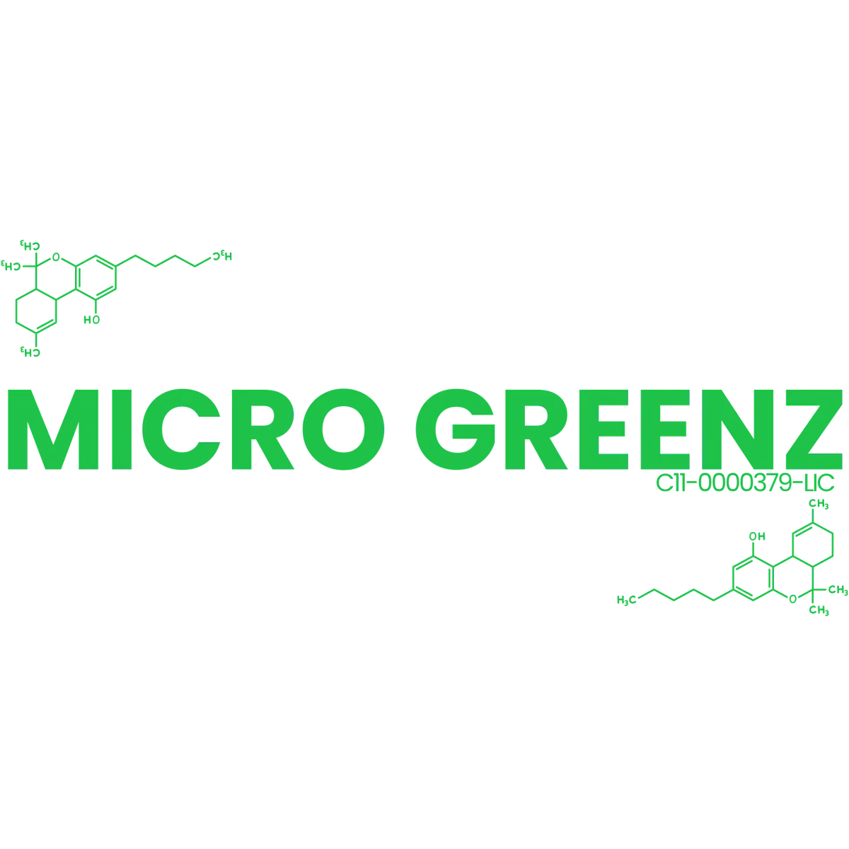 Micro Greenz brand banner