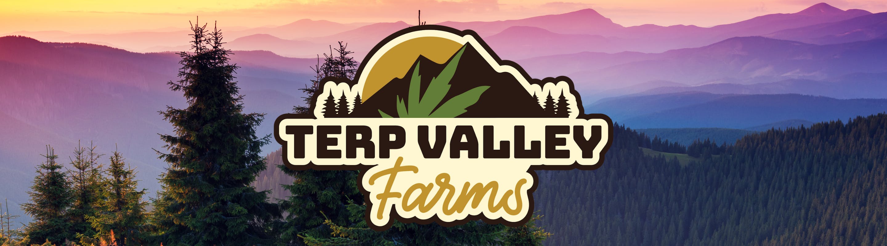 Terp Valley Farms brand banner