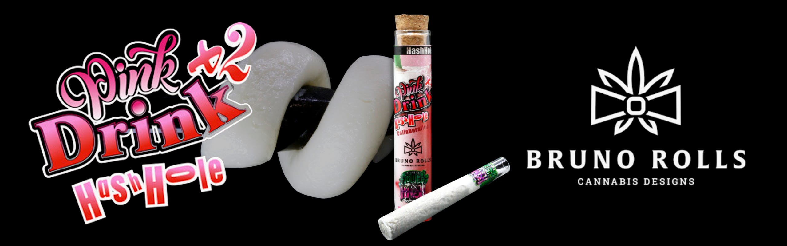 Shasta Flower and Hash Company brand banner