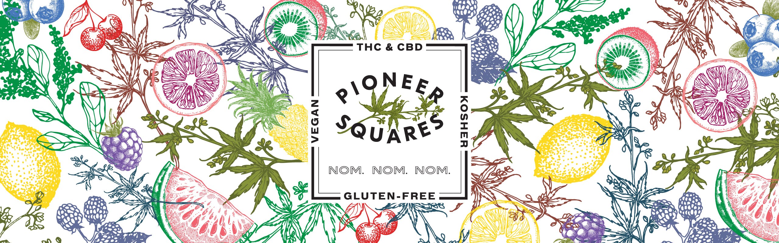 Pioneer Squares by Craft Elixirs brand banner