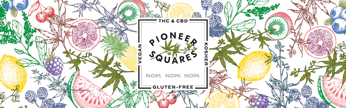 Pioneer Squares by Craft Elixirs brand banner