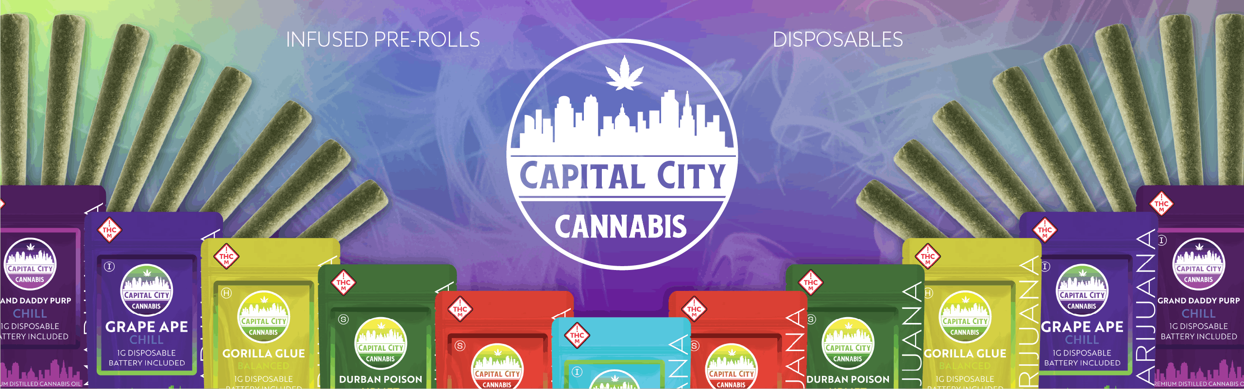 Capital City brand banner