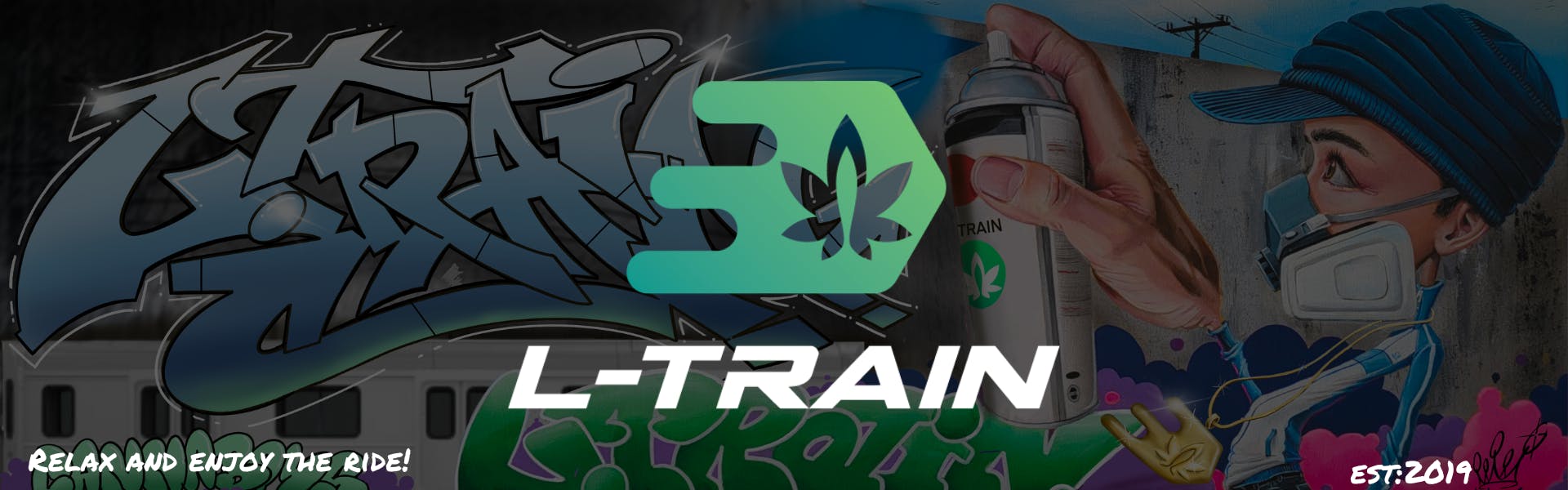 L Train brand banner
