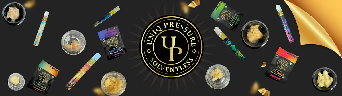 Uniq Pressure brand banner