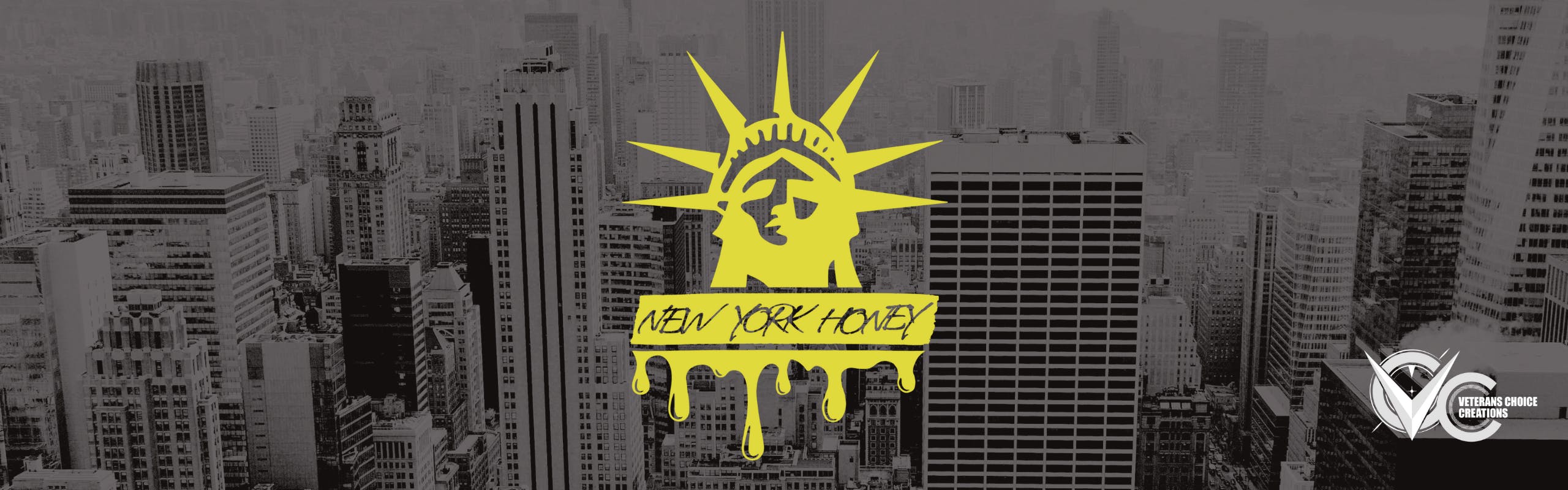 New York Honey brand banner