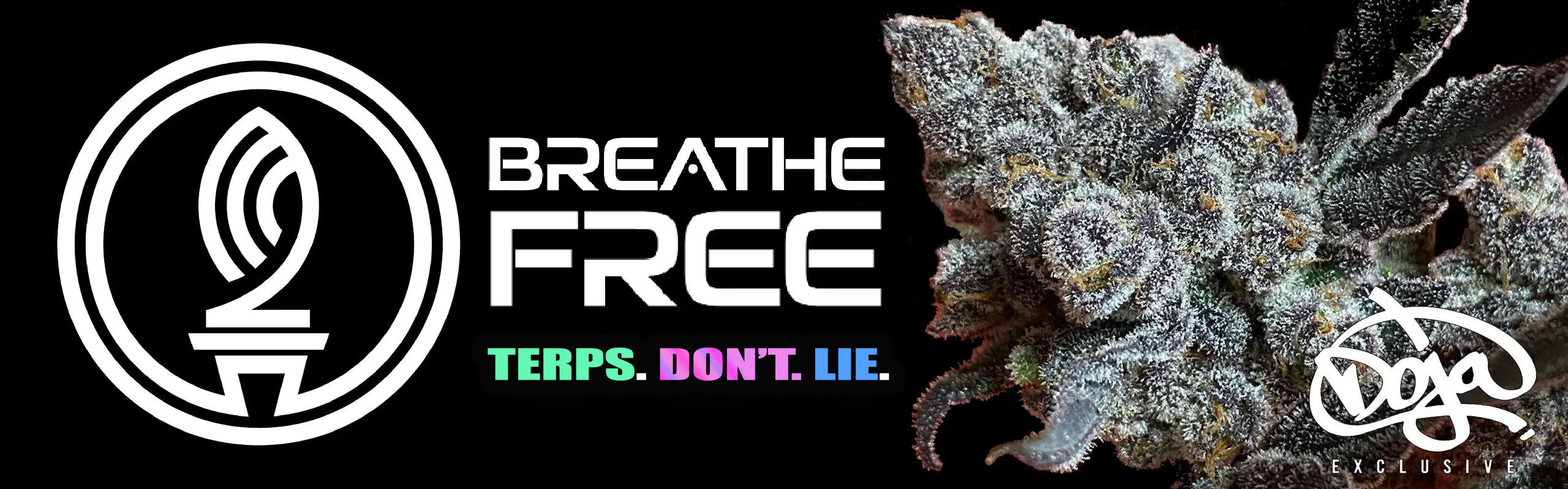 Breathe Free brand banner