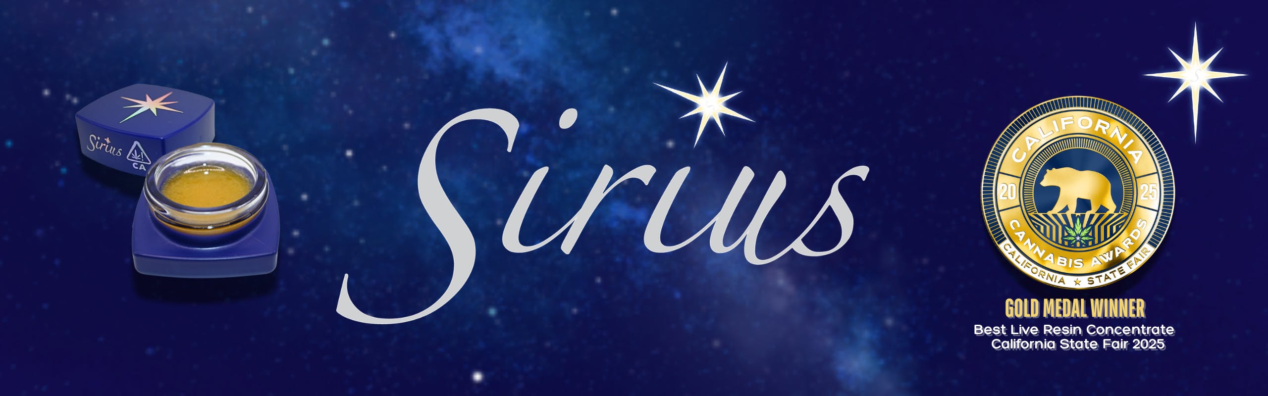 Sirius Extracts brand banner