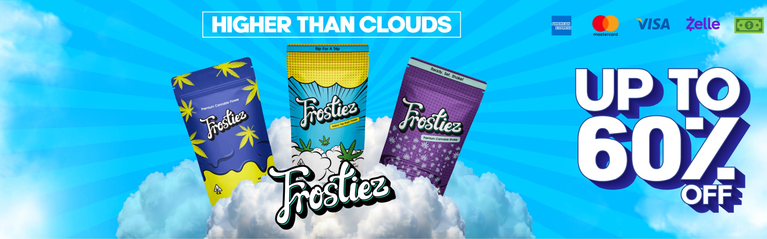 Frostiez brand banner