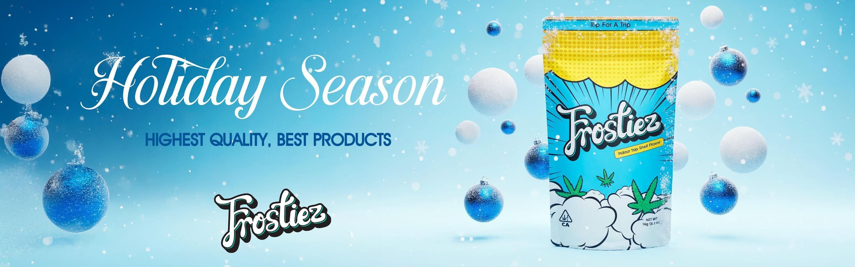 Frostiez brand banner