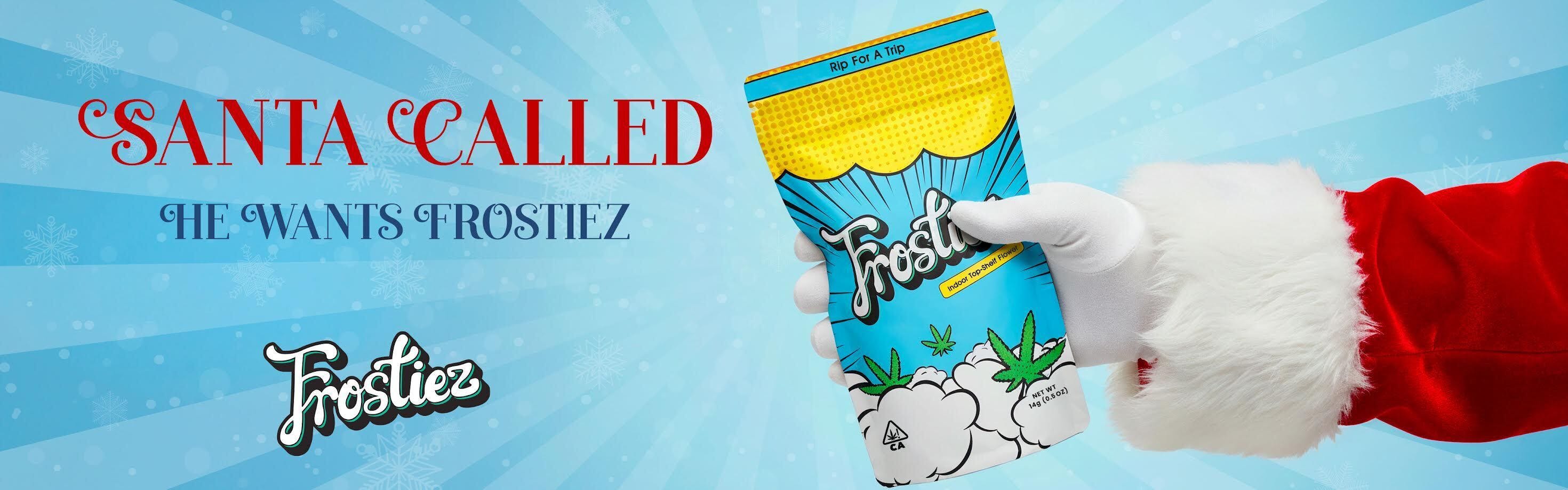 Frostiez brand banner