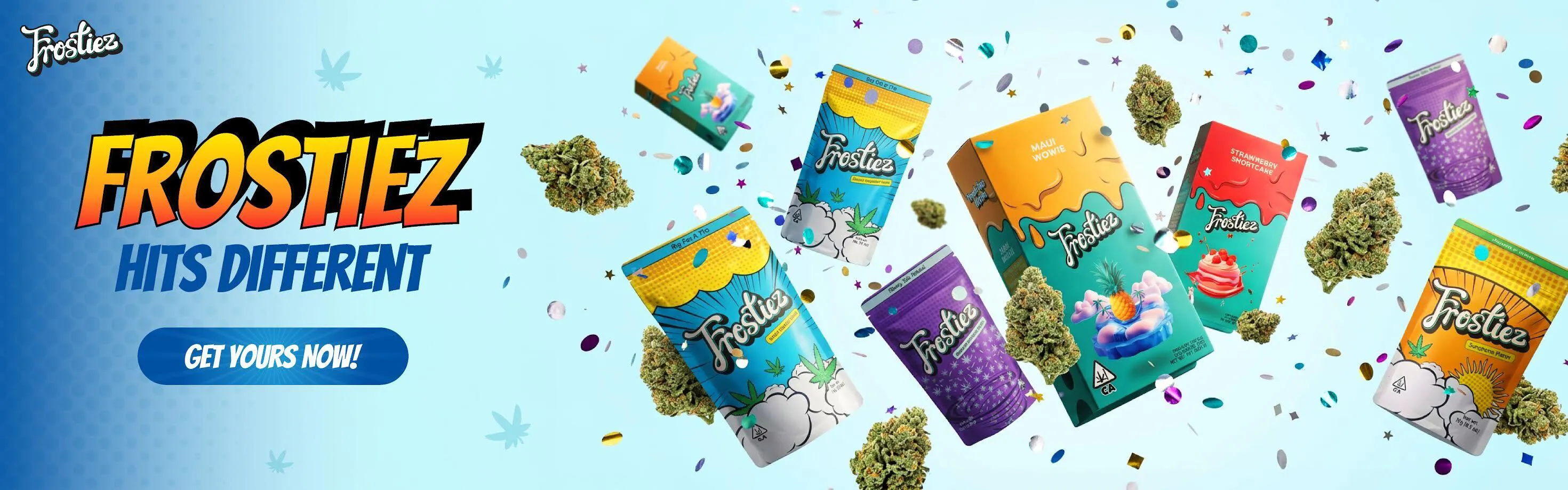 Frostiez brand banner