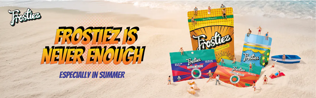 Frostiez brand banner
