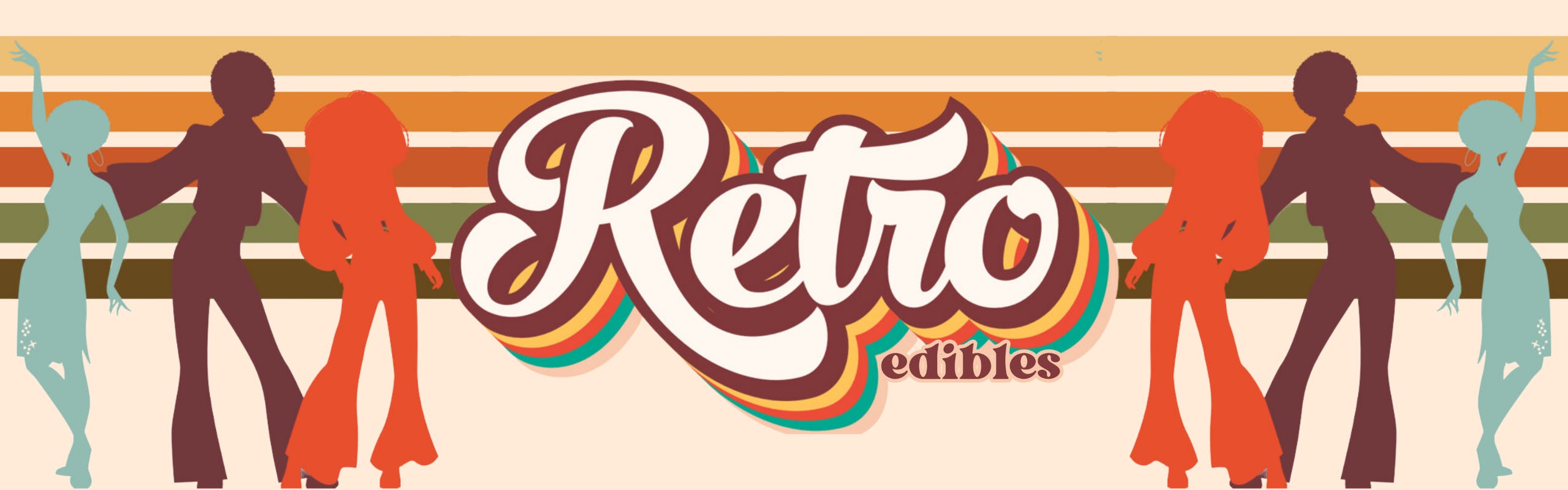 Retro brand banner