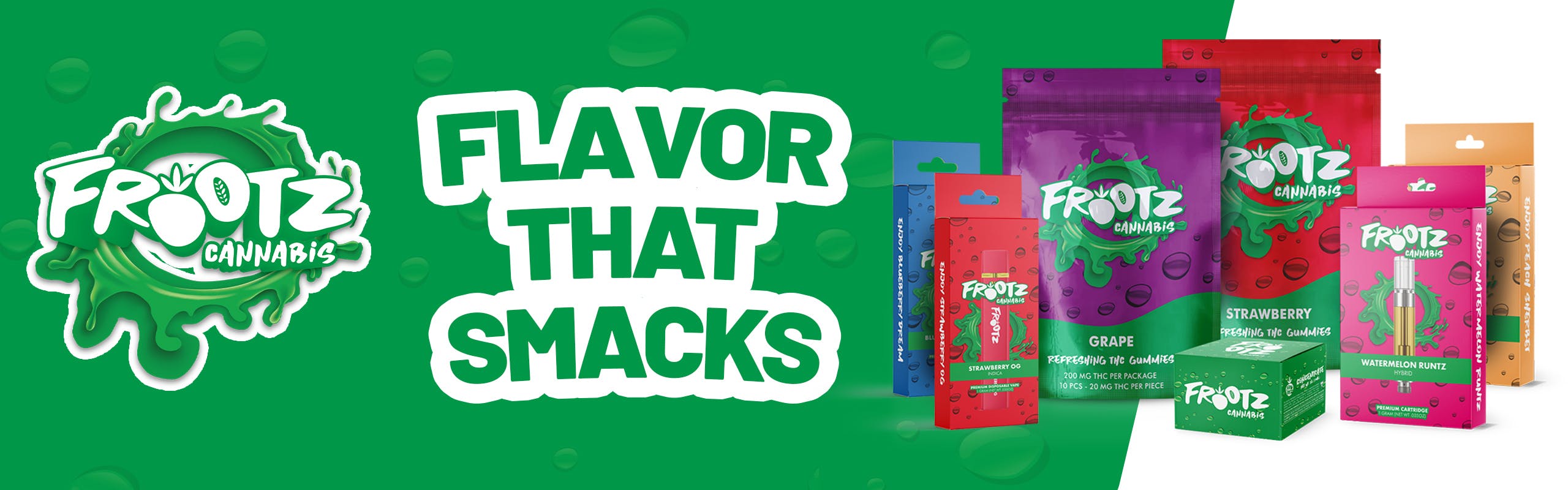 Frootz brand banner