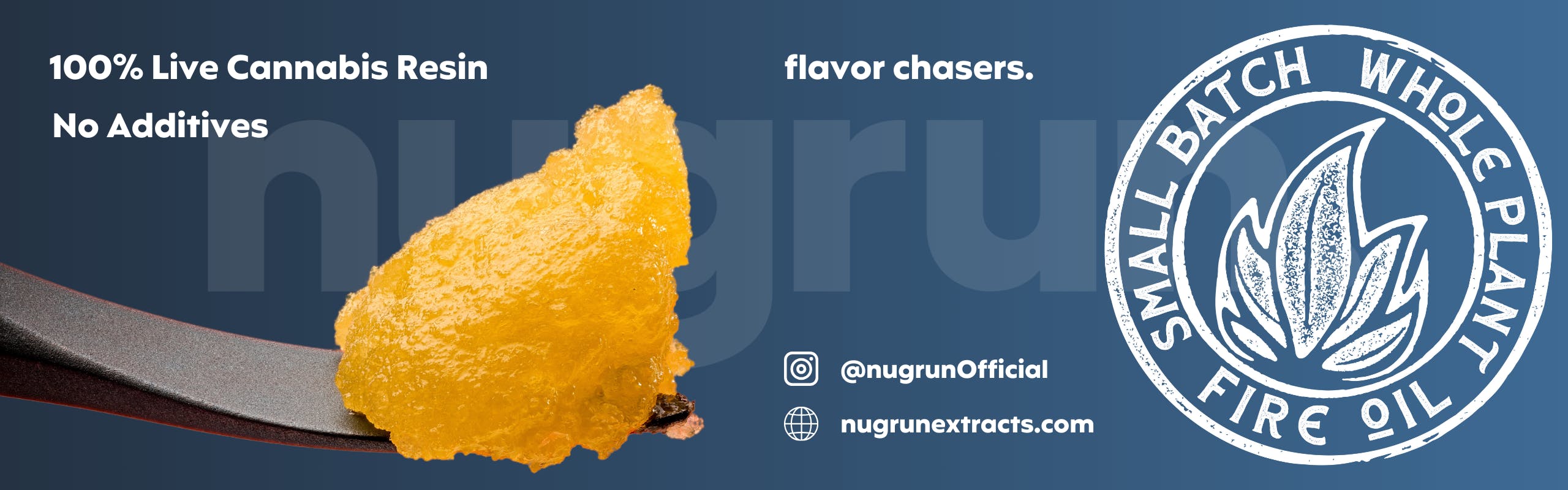 nugrun. brand banner