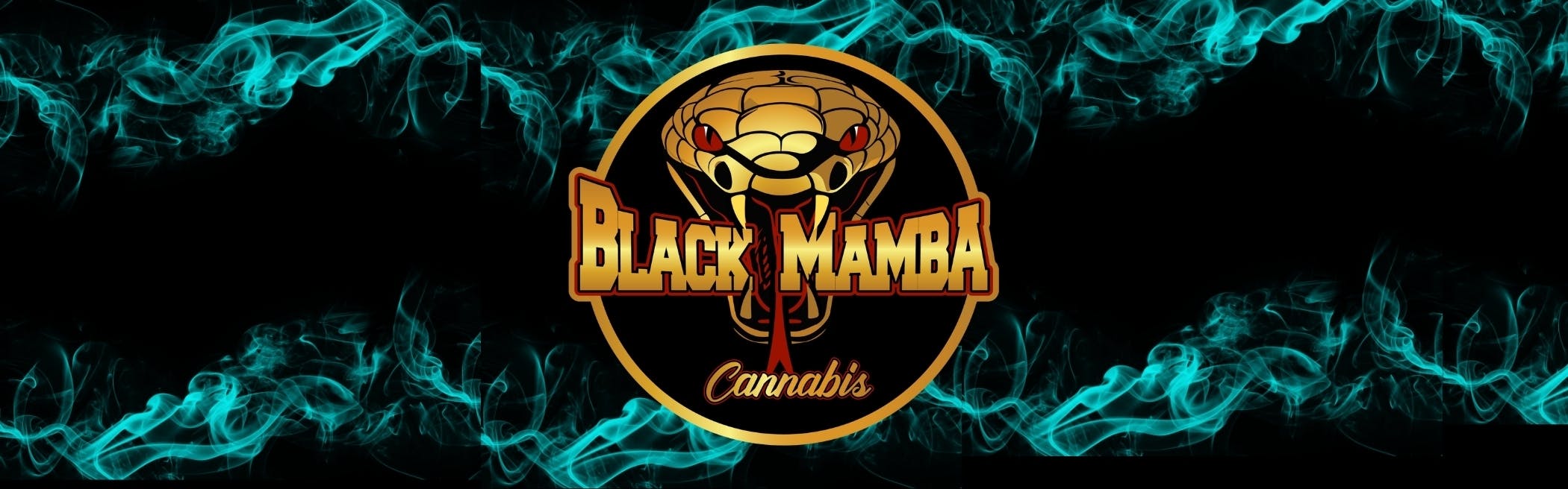 Black Mamba Cannabis brand banner