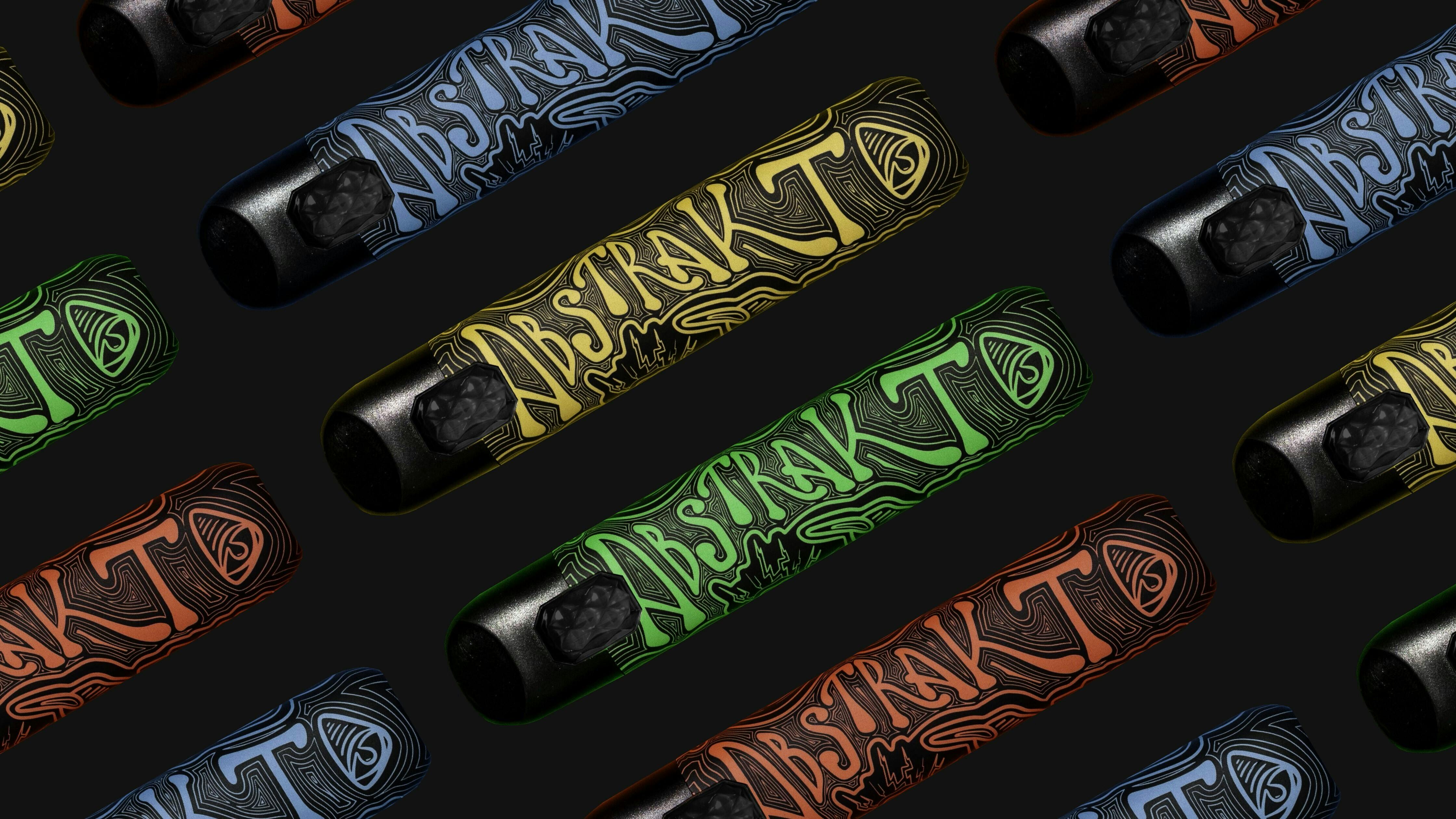 Abstrakt brand banner