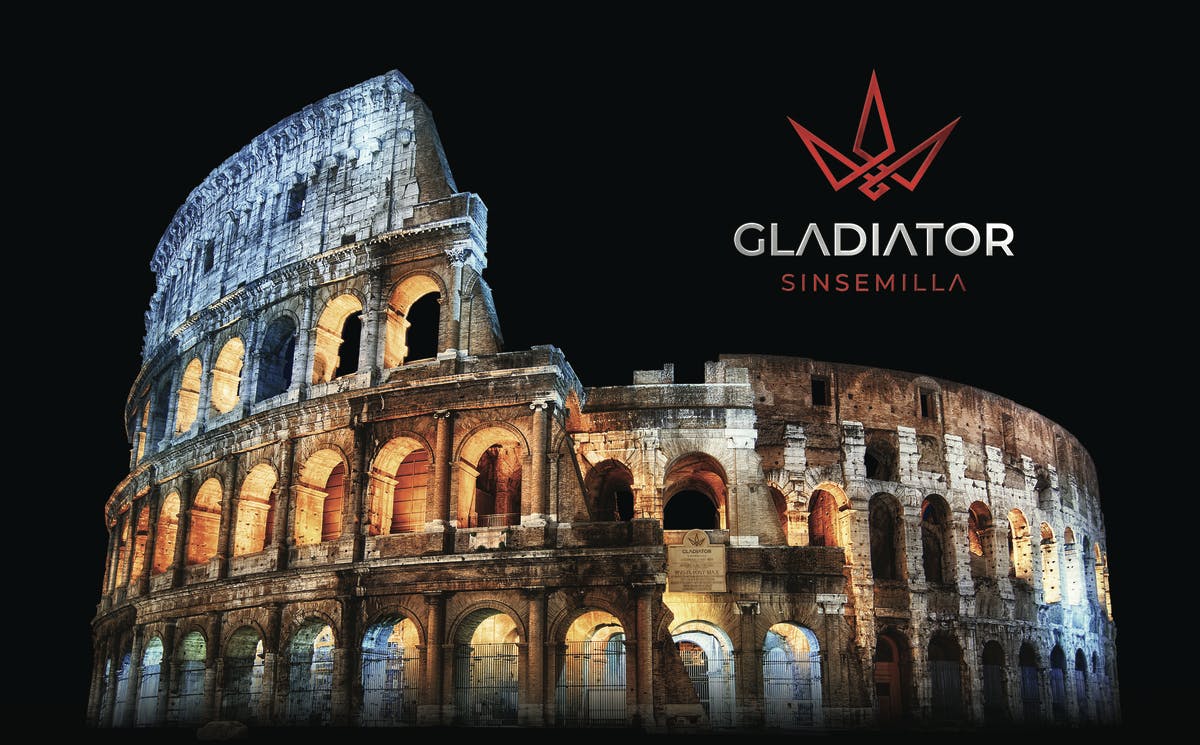 Gladiator Cannabis brand banner