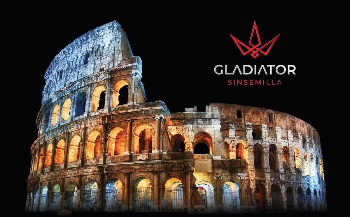 Gladiator Cannabis brand banner