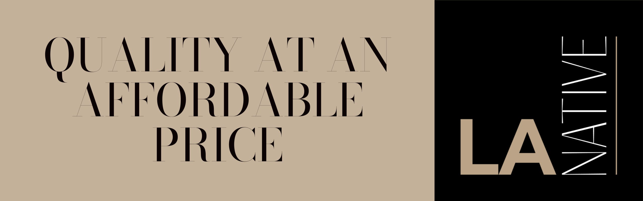 LA Native brand banner