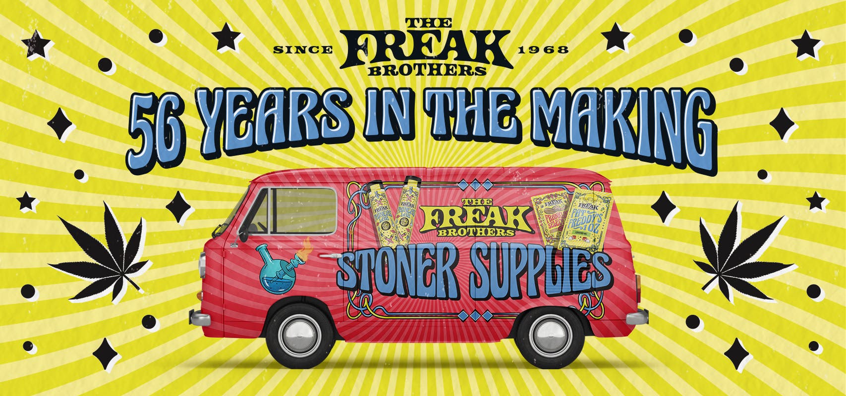 The Freak Brothers brand banner