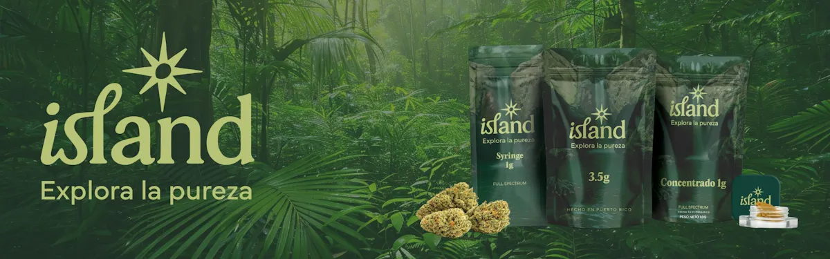 Island brand banner