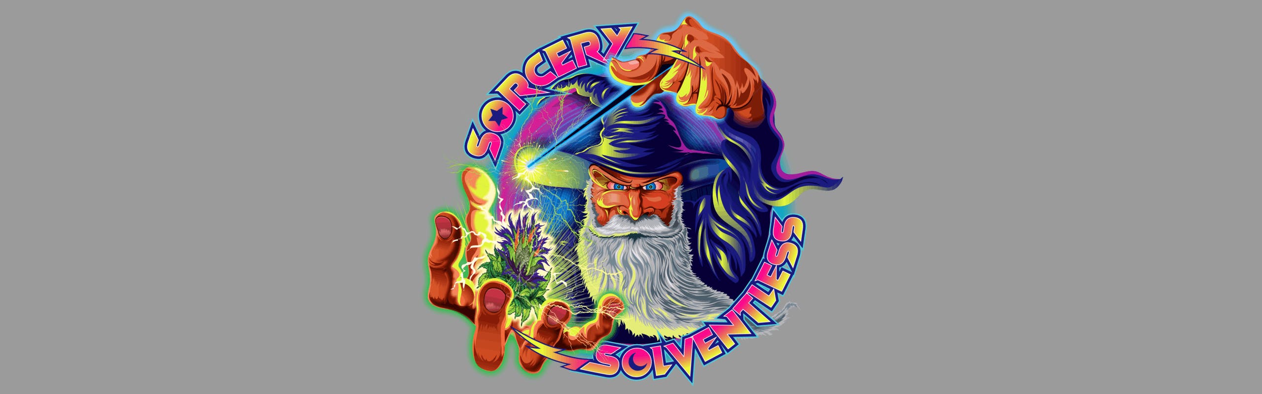 Sorcery Solventless brand banner