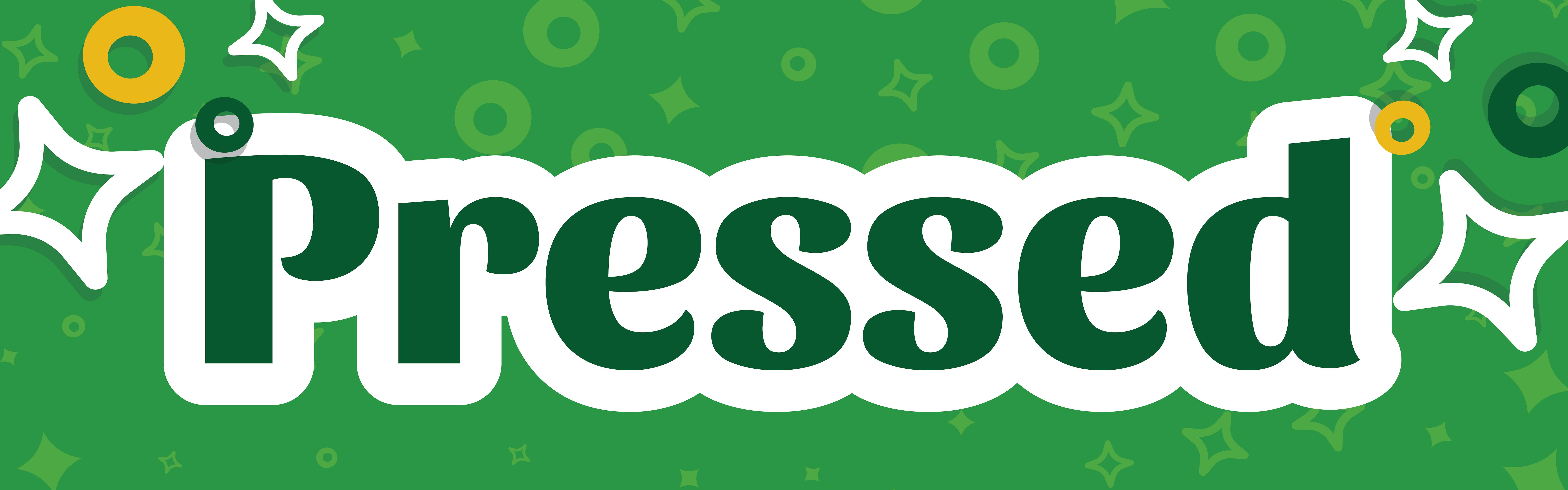 Pressed by Prismatic brand banner