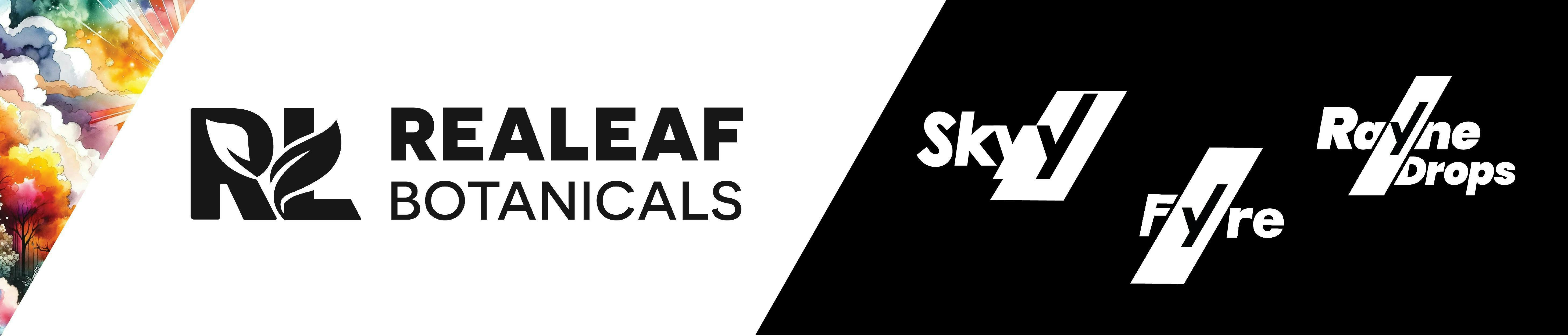 Realeaf Botanicals brand banner