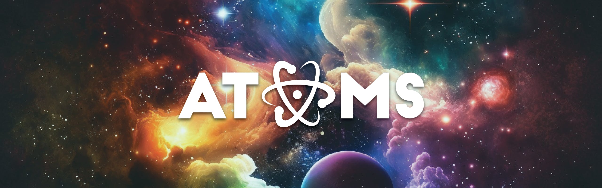 Atoms brand banner