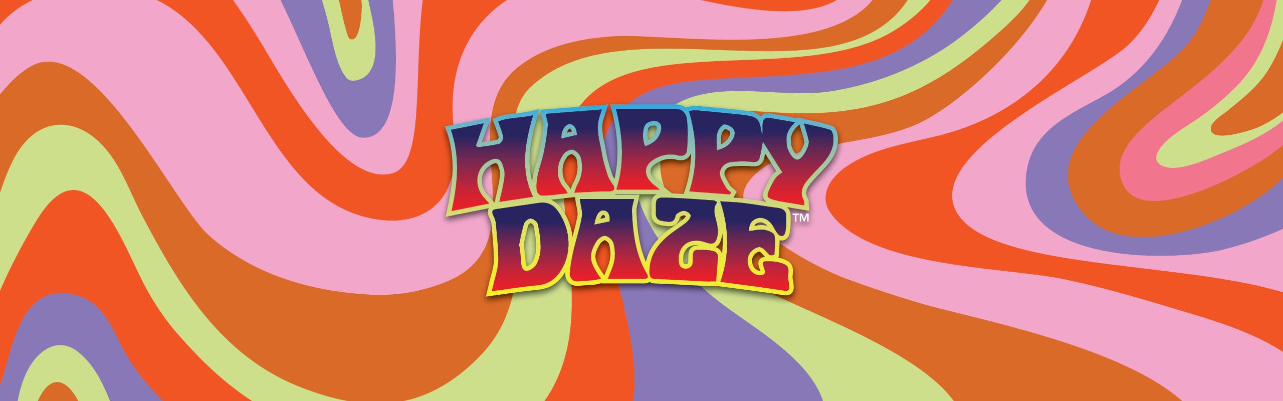 Happy Daze brand banner