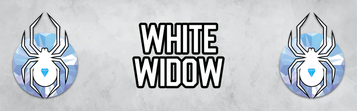 White Widow brand banner