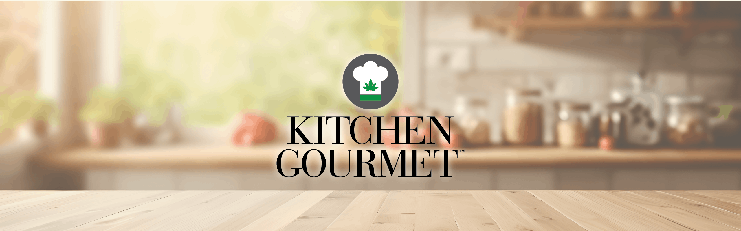 Kitchen Gourmet brand banner