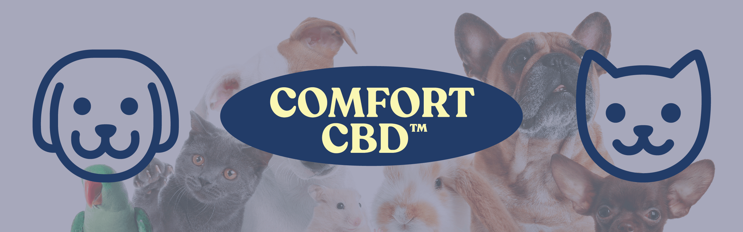 Comfort CBD(aka Pet CBD) brand banner