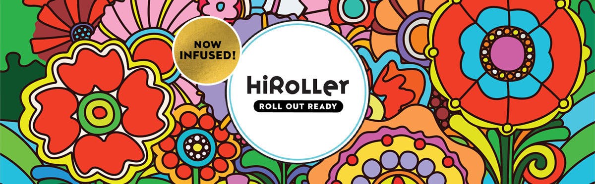 HiRoller brand banner