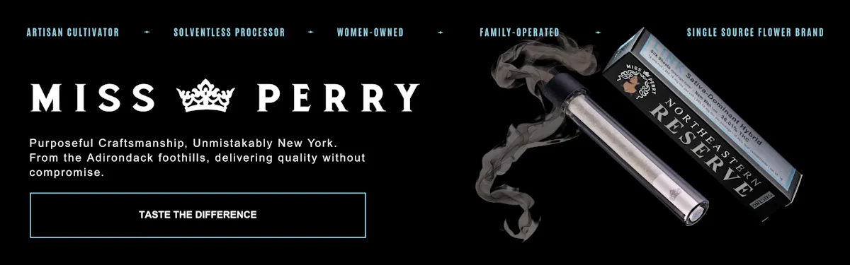 Miss Perry Northeastern Reserve brand banner