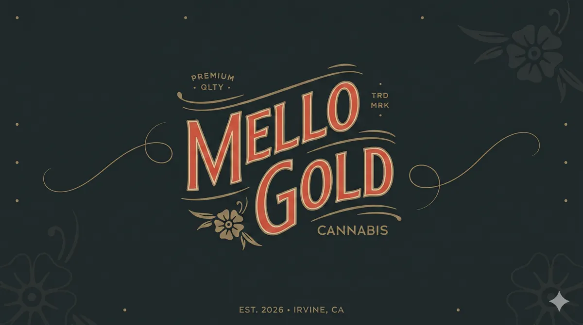Mello Gold brand banner
