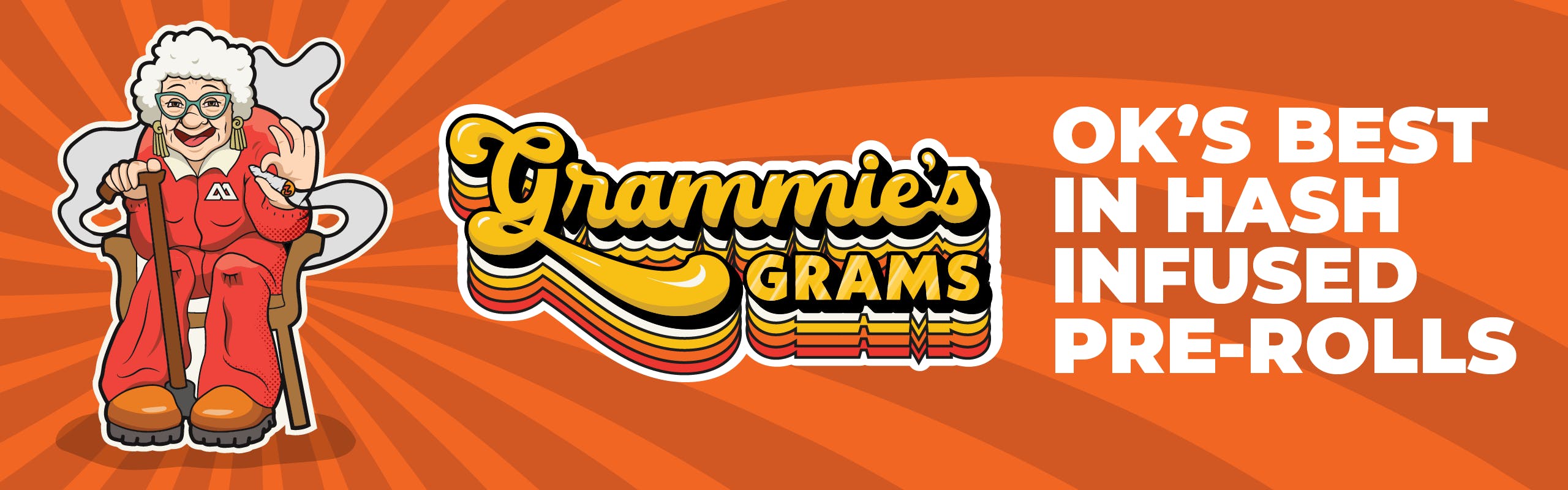 Grammie's Grams brand banner