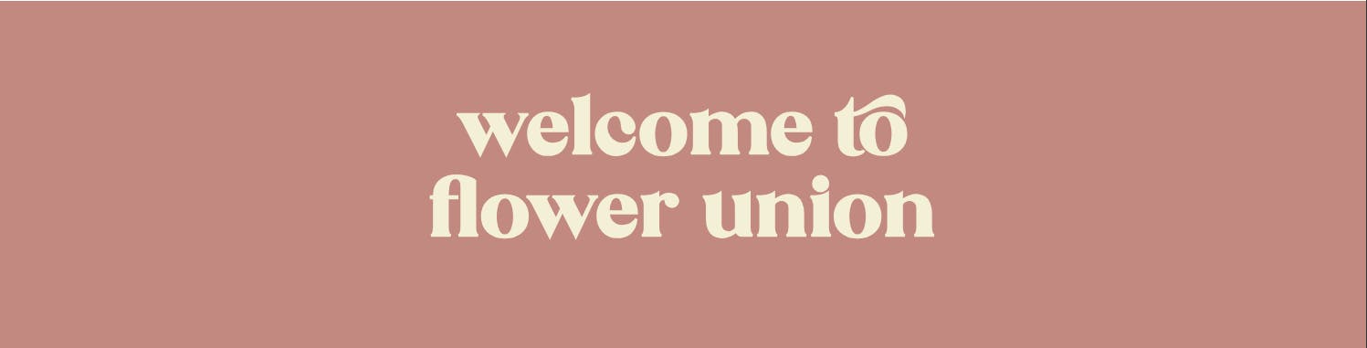 Flower Union brand banner