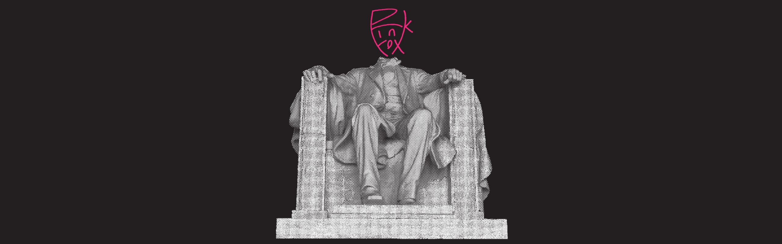 Pink Fox brand banner