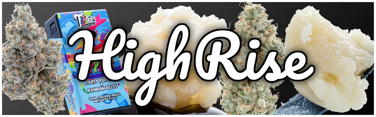 High Rise brand banner