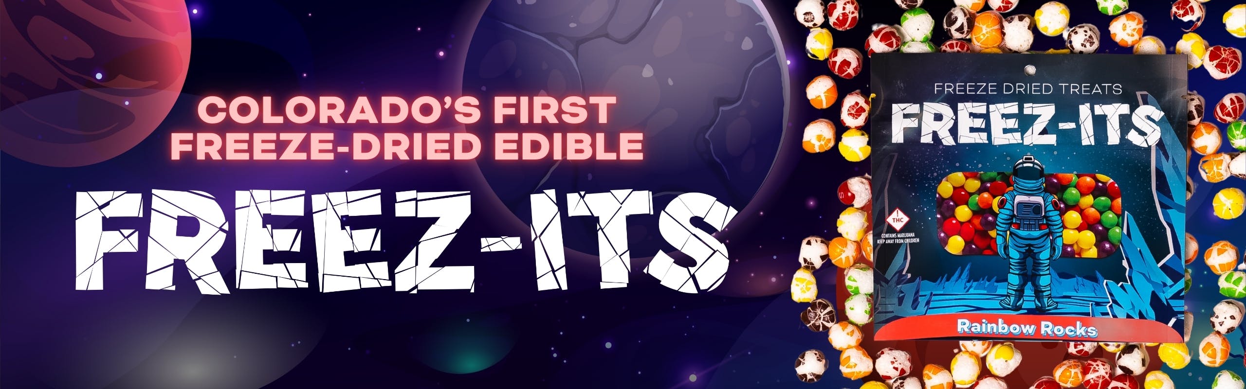Freez-Its brand banner