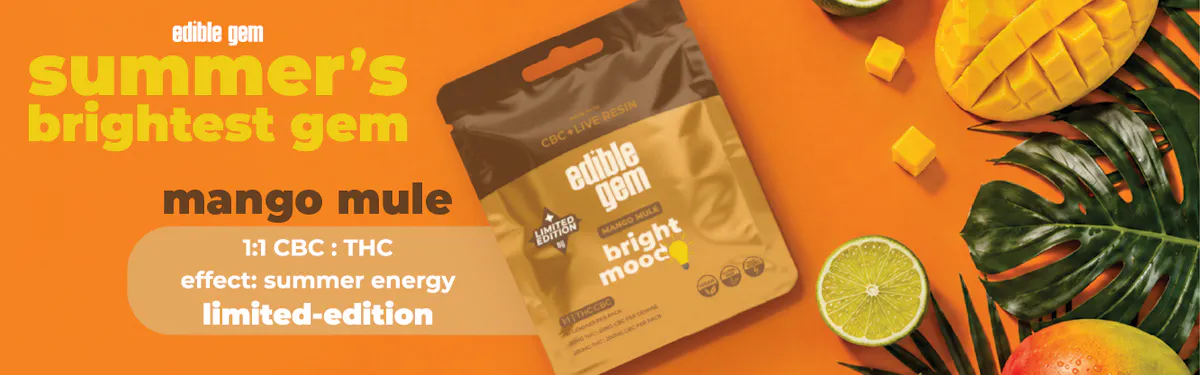 Edible Gem brand banner