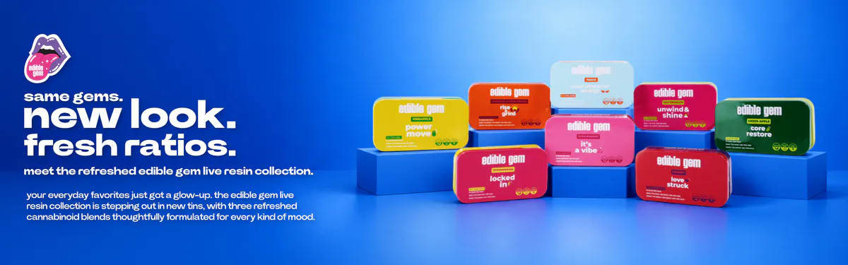 Edible Gem brand banner