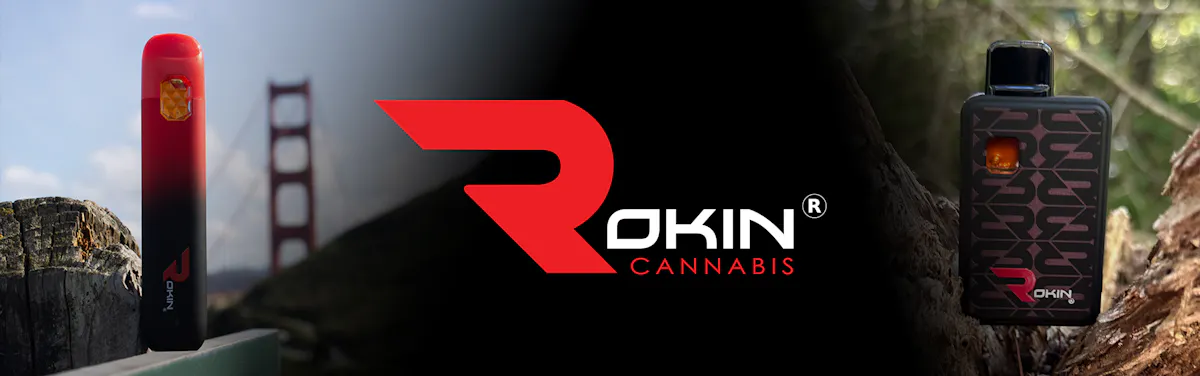 Rokin Cannabis brand banner