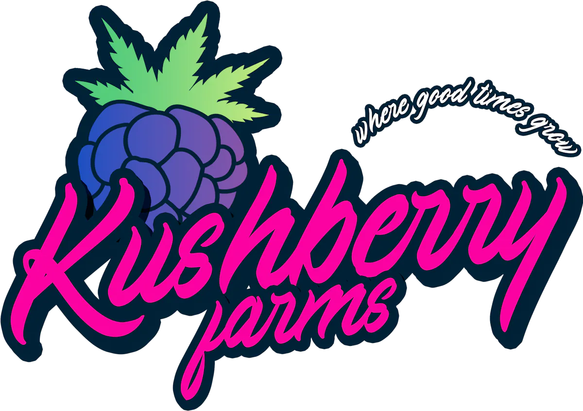 Kushberry Farms brand banner