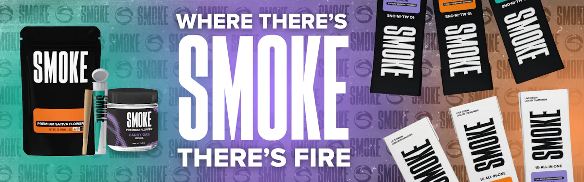 Smoke brand banner