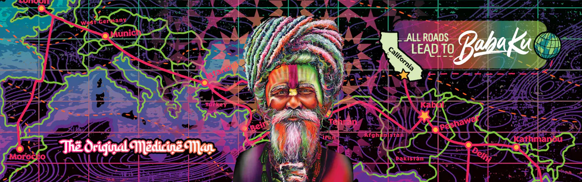 Baba Ku Farms brand banner