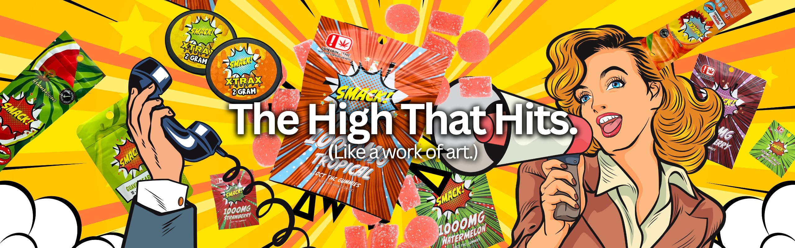 Smack brand banner